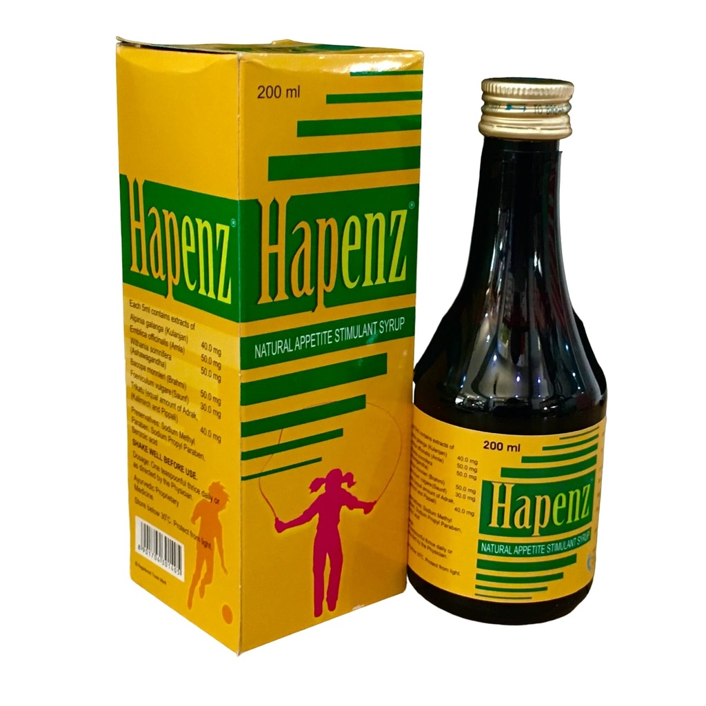 HAPENZ SYR 200ML Meldinpharma